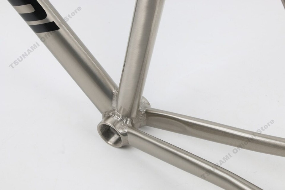 700CRetro Frame Aluminum Fixed Gear Frame Fork Bike 49CM 52CM 55CM 58CM