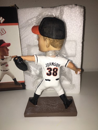 NEW!!! JIM JOHNSON BOBBLEHEAD BOWIE BAYSOX LOS ANGELES ANGELS 07-22-2013 SGA - Picture 6 of 6