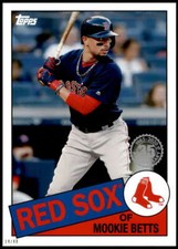 Mookie Betts 2020 Topps 1985 35th Anniversary 5x7 #85-21 /49 Red Sox