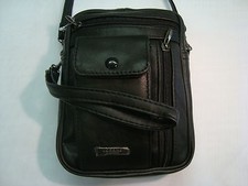 Leather Bag With Wrist Handle