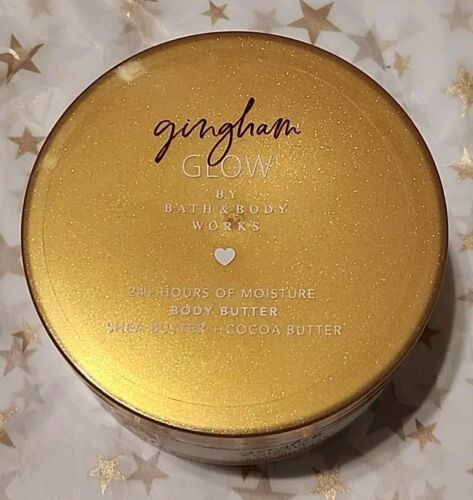 New Bath & Body Works - "GINGHAM GLOW" - Body Butter - 6.5 oz