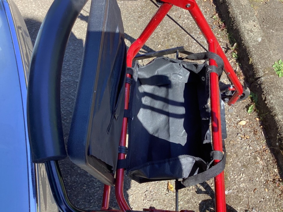 Drive Lightweight Folding Four Wheel Rollator shopper Mobility Walker