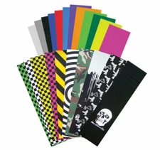 Professional Skateboard, Longboard, Scooter Griptape - All Colors & Sizes Sheets