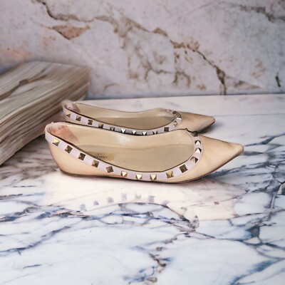 Patent Leather Valentino Rockstud Flats Review Replica Valentino