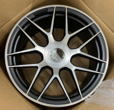 22"mas3 black pol alloy wheels for mercedes  GL GLC GLE GLS EQE EQS ML tyres