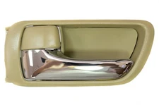 fits 2002 to 2006 Camry Sedan Interior Door Handle Left Front Rear Chrome Beige