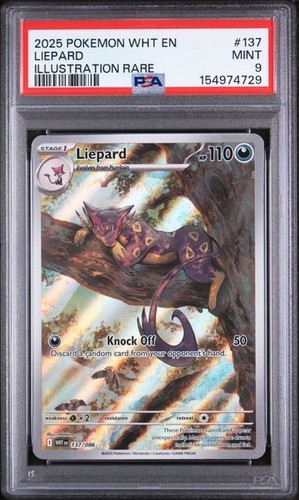 Liepard graded PSA 9 for sale on eBay