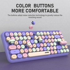 Kabellose BT-Tastatur, Mini-Format, tragbar, 84 Tasten, Perfekt für Tastaturen