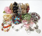 VINTAGE TO NOW FASHION/COSTUME JEWELRY BEADED BRACELET LOT