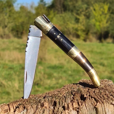 LAGUIOLE STIL Laguiole Taschenmesser Klappmesser -feines kleines Taschenmesser - 19cm (RSSG)