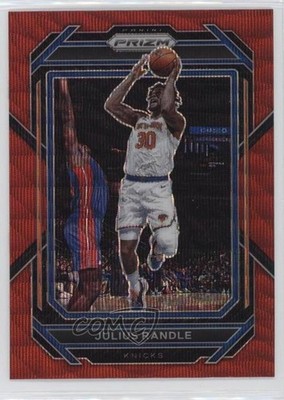 2022-23 Panini Prizm Ruby Wave Prizm Julius Randle #7 12tf