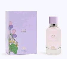 ZARA Iris Veil 100 ml New Eau De Parfum Women Fragrance Perfume Damaged Box 🫆
