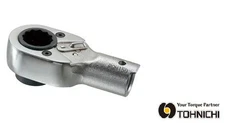 TOHNICHI Torque Wrench Replacement Head RQH12DX14 RQH Type Female Ratched Head