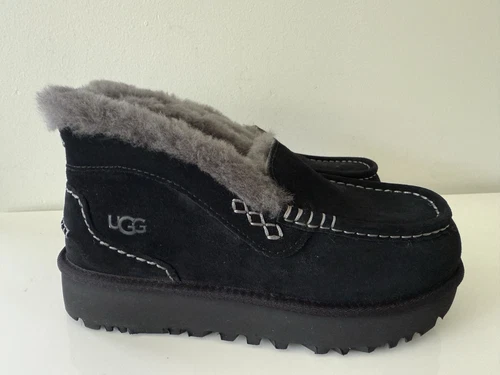 Scarpe pantofole UGG Ansley Parc nuove senza scatola US 9 nere