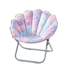 Saucer Chair, Purple Tie Dye
