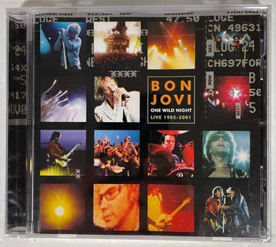 BON JOVI One Wild Night CD NEW & SEALED Live 1985-2001