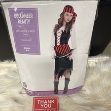 Buccaneer Beauty Girls Pirate Halloween Costume