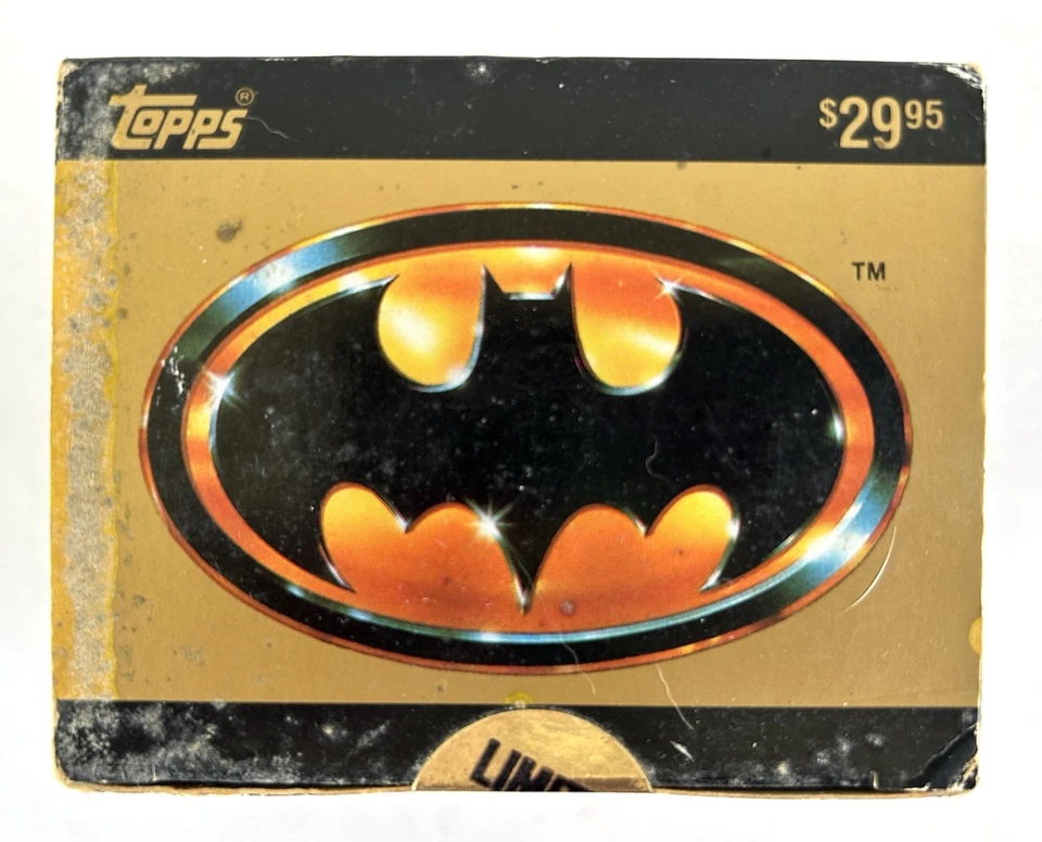 Tarjetas de película vintage Topps Batman 1989 coleccionistas edición limitada selladas Foto 3 de 4
