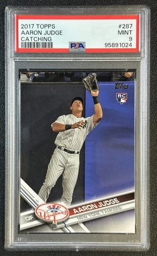AARON JUDGE PSA 9 2017 TOPPS #287A ROOKIE RC YANKEES 1024