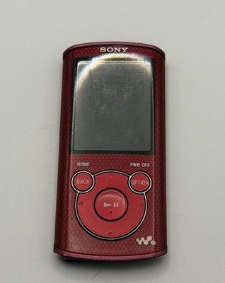 Sony Walkman NWZ-E354 (4Gb) Digital Media MP3 Player Red Works