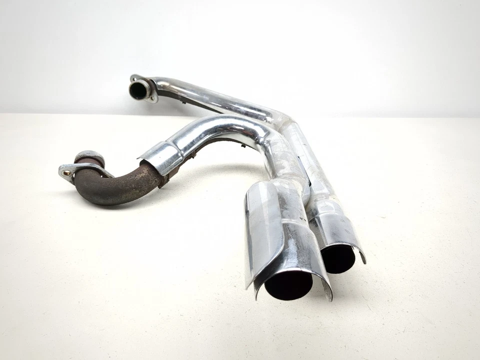 03 Victory V92 Exhaust Headers Head Pipes - Image 4 of 4