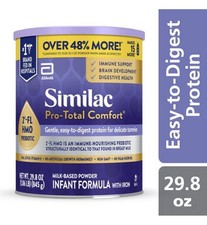 Similac Pro-Total Comfort Lot Of 6 Baby Formu...