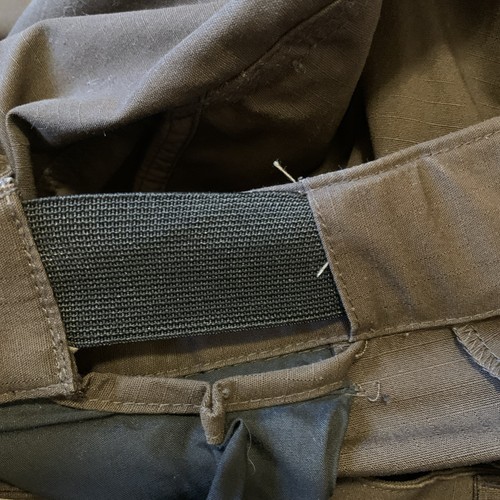 Pantalones de Carga Tácticos 5.11 Grandes (35.5-39W) Largos 35" Entrepierna Marrón Oscuro Usados en Excelente Condición - Imagen 8 de 13