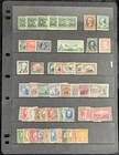 US Stamps Sweepings and Remainder Collection Lot of 10 Albums, Folders, Etc
