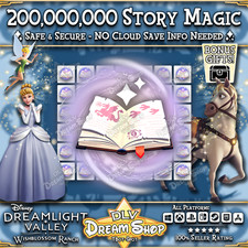 🌎 Disney Dreamlight Valley 💎200,000,000 Storybook Story Magic 💎+Extra Items🌎