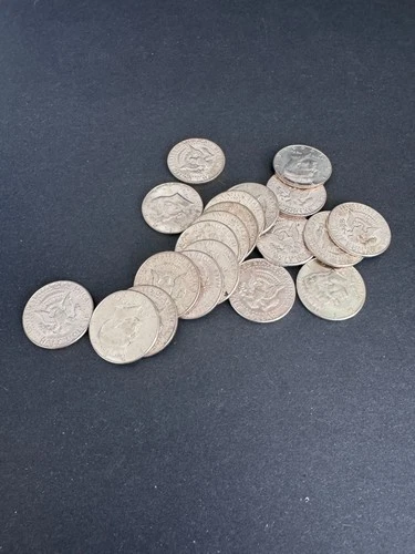 Unc 1966 40% Kennedy Silver Roll 20 Coins $10 FV