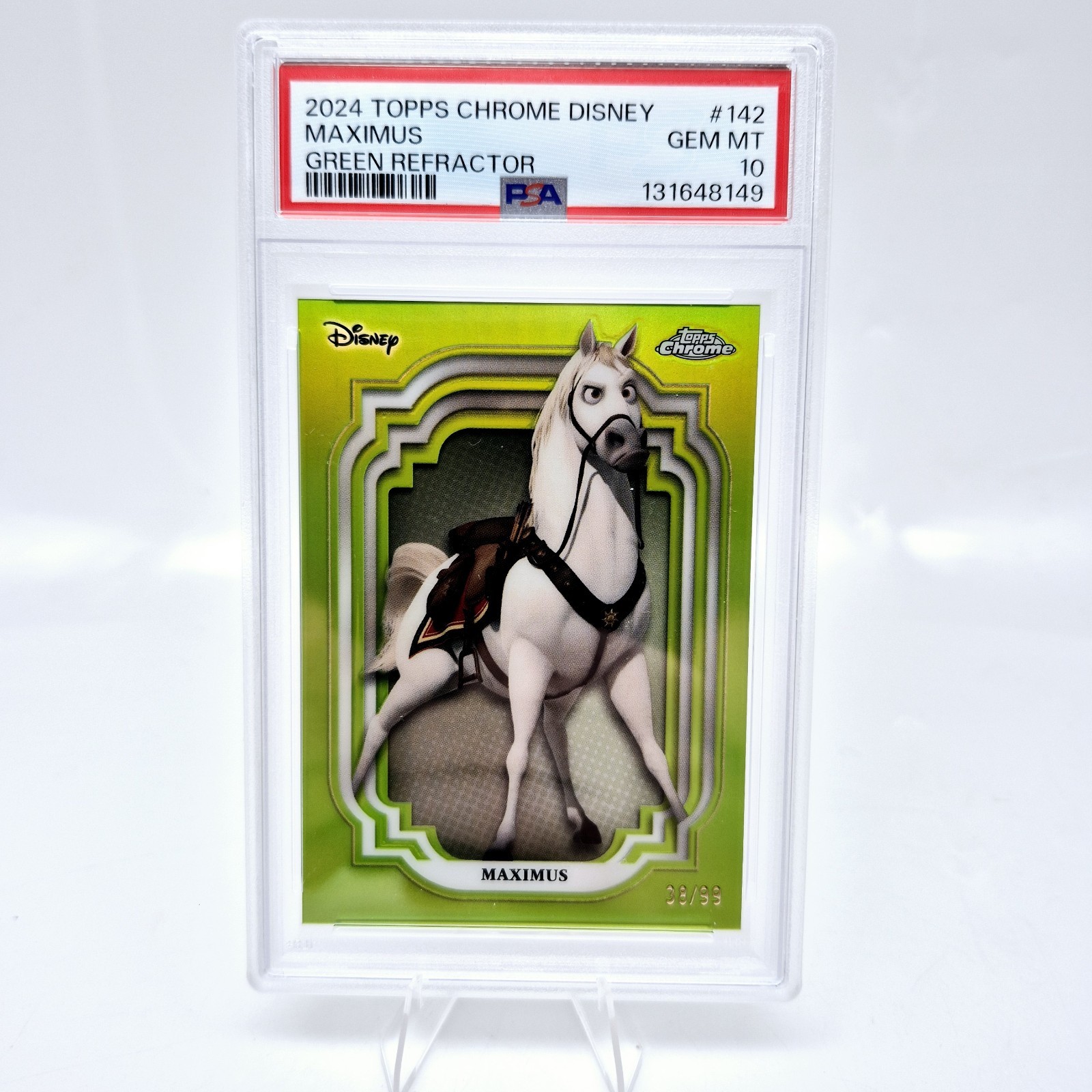2024 Topps Topps Chrome Green Refractor #142 Maximus Tangled front