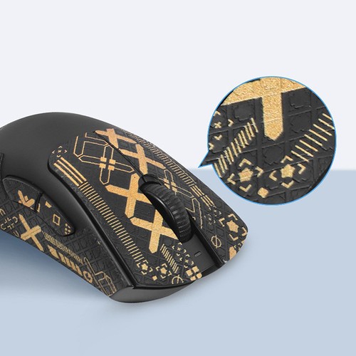 Mouse Grip Tape Skate Sticker Non Slip Suck Sweat Mouse Anti-Slip Sticker - Afbeelding 4 van 22