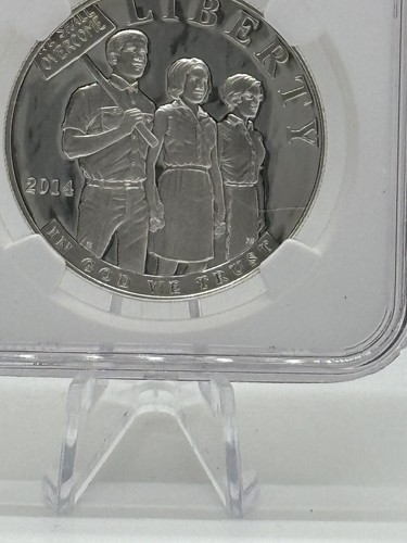 2014 P Civil Rights Act Commemorative Silver Dollar NGC PF70 Ultra Cameo #823 - Picture 7 of 15