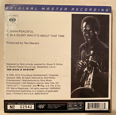 MILES DAVIS In a Silent Way Wayne Shorter John McLaughlin MFSL