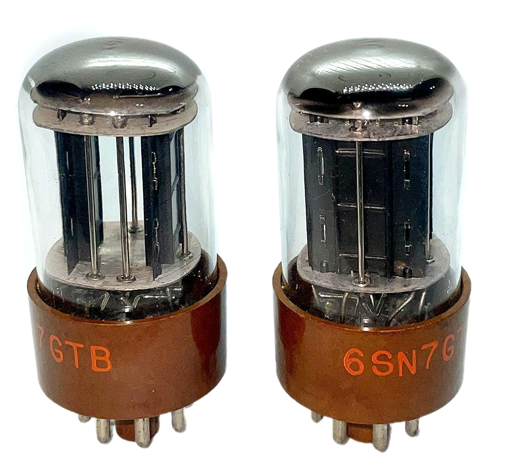 2X 5692 tube NOS 6SN7 BROWN BASE, Zalytron NIB by CBS-Hytron 2X 5692 tube NOS 6SN7 BROWN BASE, Zalytron NIB by CBS-Hytron