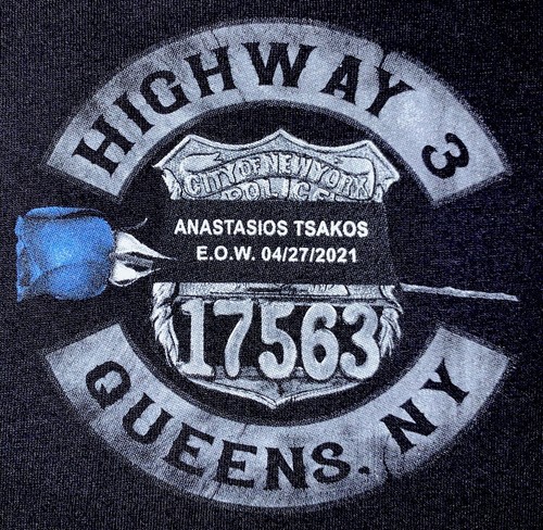 NYPD New York City Police T-Shirt Sz 2XL Highway Patrol Bureau Finest NYC - Picture 4 of 7