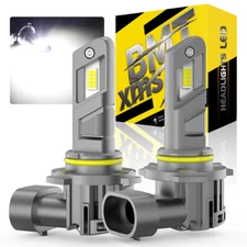 BMTxms 9006 LED Headlight Bulbs Conversion Kit Low Beam 6500K White 2PCS