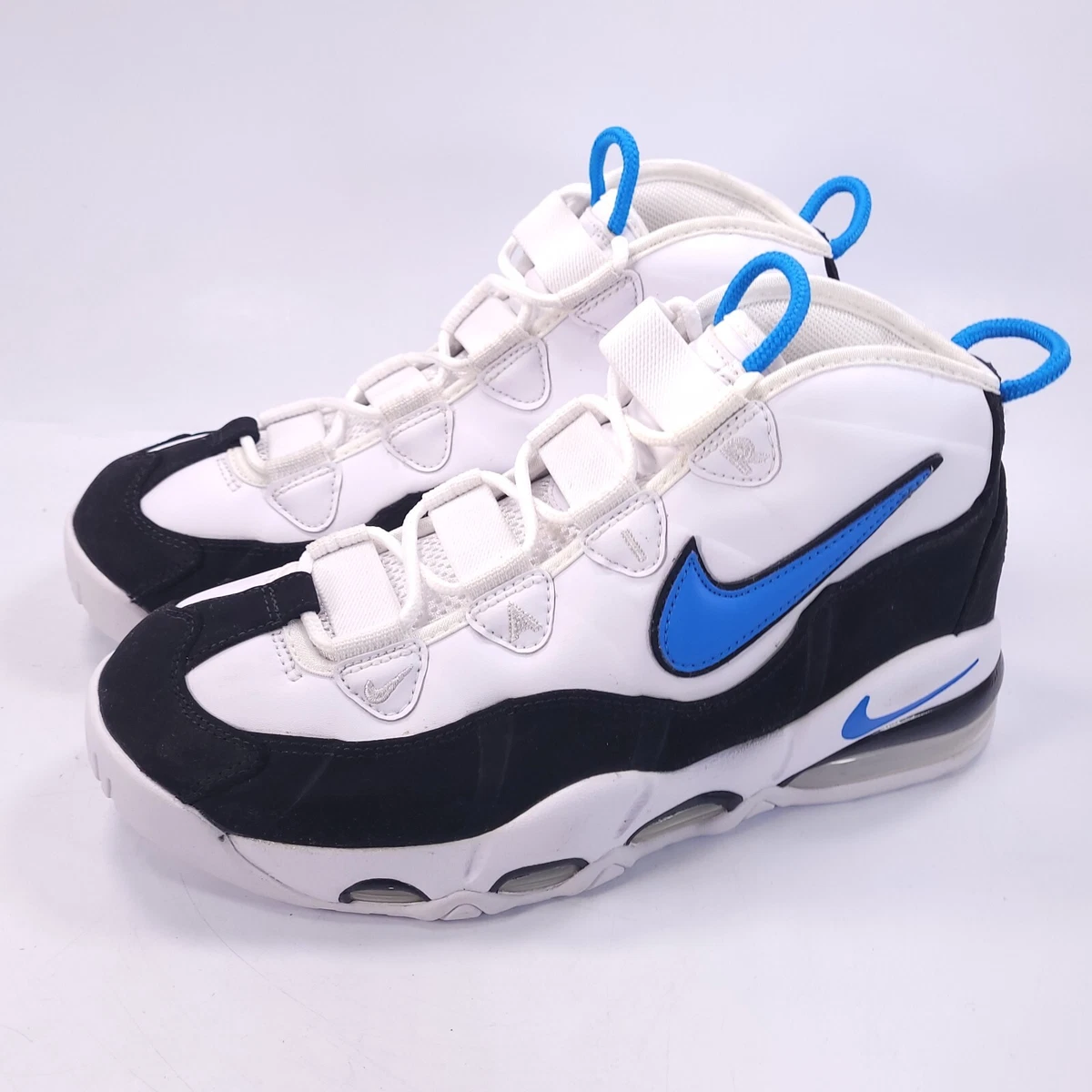 Nike Air Max Uptempo 95 Athletic Lace Up Shoe Mens Size 9 CK0892 103 White