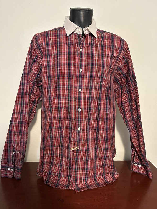 Polo Ralph Lauren Rare “Estate”Dress Shirt Size XL 17.5 Plaid Classic Fit