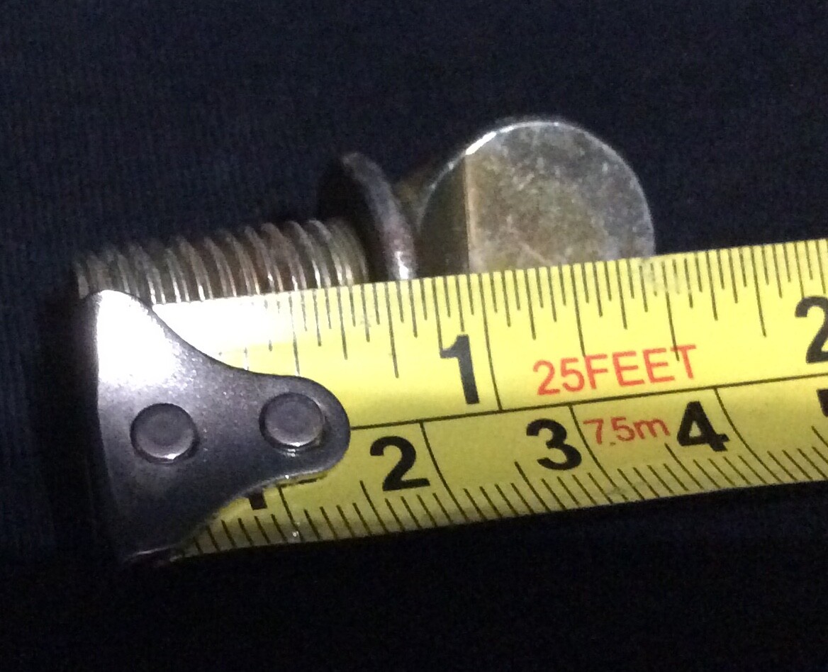 Package of four 3/816 coarse thumb screws eBay