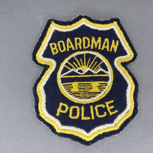 Boardman OH Ohio Police 4 1/4" Felt Patch