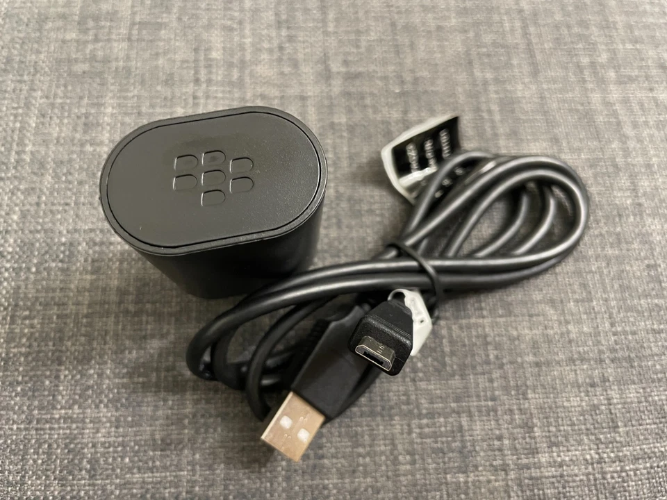 Cargador de Pared Blackberry + Cable Micro-USB para Aurora DTEK50 Priv Passport Power Foto 2 de 4