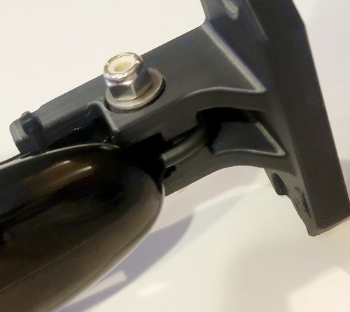 Soporte de montaje rápido transductor de disparo dividido Lowrance para kayaks Old Town PDL BK - Imagen 5 de 11