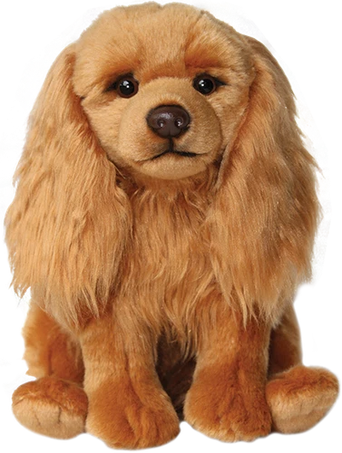 Ruby Cavalier King Charles Spaniel teddy Cavaliers soft toy dog dogs SPANIELS