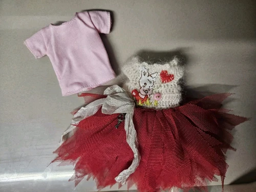 Blythe Doll Handmade Outfit Dress And Shirt - Picture 1 of 5