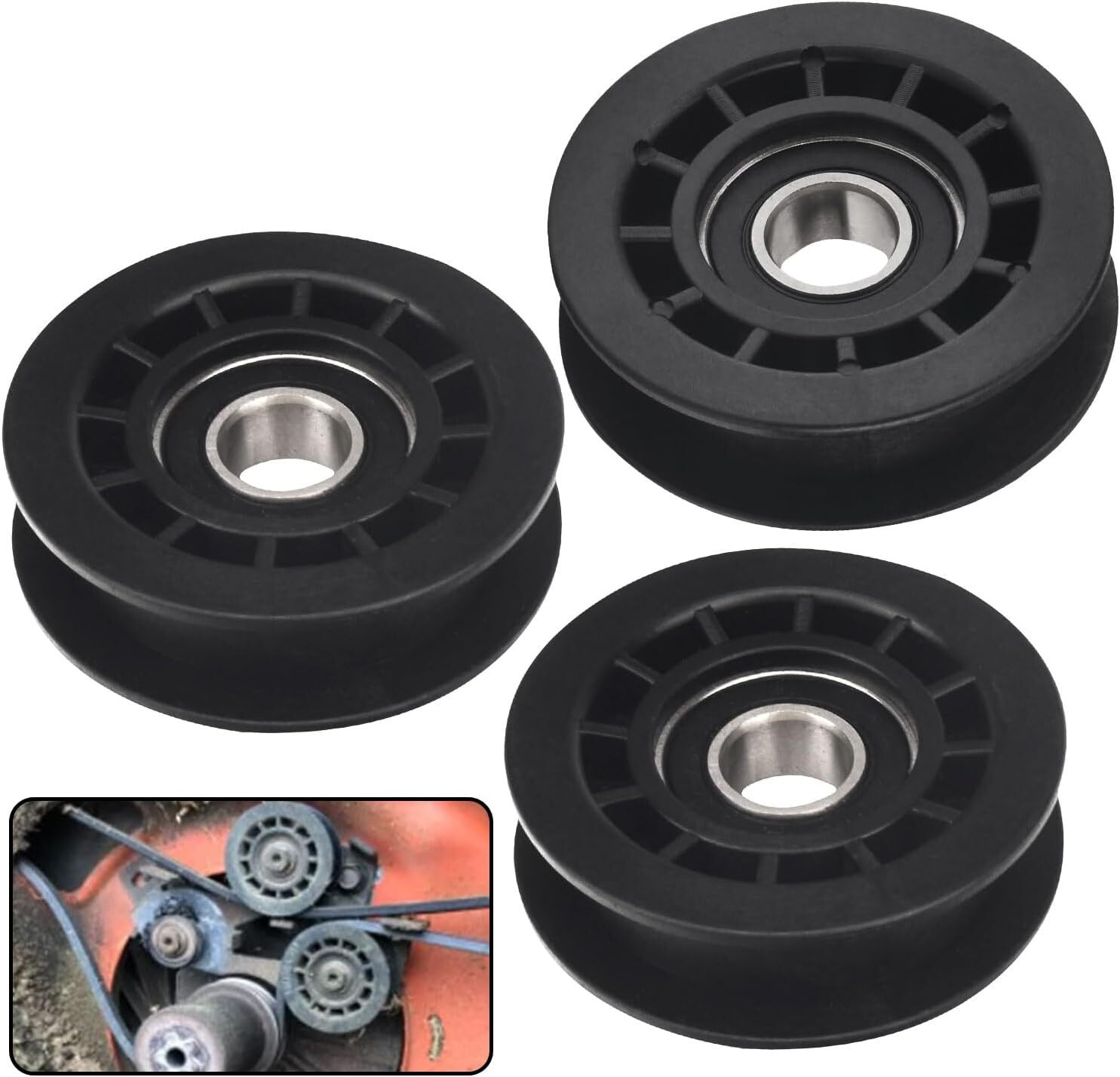 587969201 Lawn Mower Idler Pulley For Husqvarna LC221A LC221R LC221RH