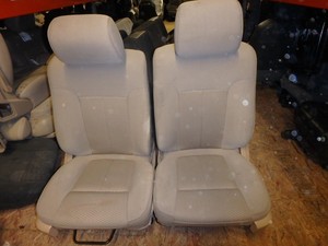 11 14 Ford F150 Pickup Front Bucket Seats Tan Cloth Electric Ebay Image Is Loading 11 14 Ford F150 Pickup Front Bucket Seats