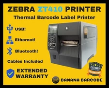 ✅Zebra ZT410 Industrial Thermal Label Printer, 4-Inch, 1/2/3 YEAR WARRANTY!🔥⭐