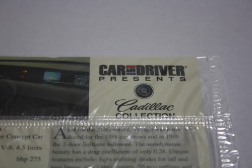 1988 Cadillac Commemorative trading card voyage concept car and driver CC1 - Picture 5 of 7