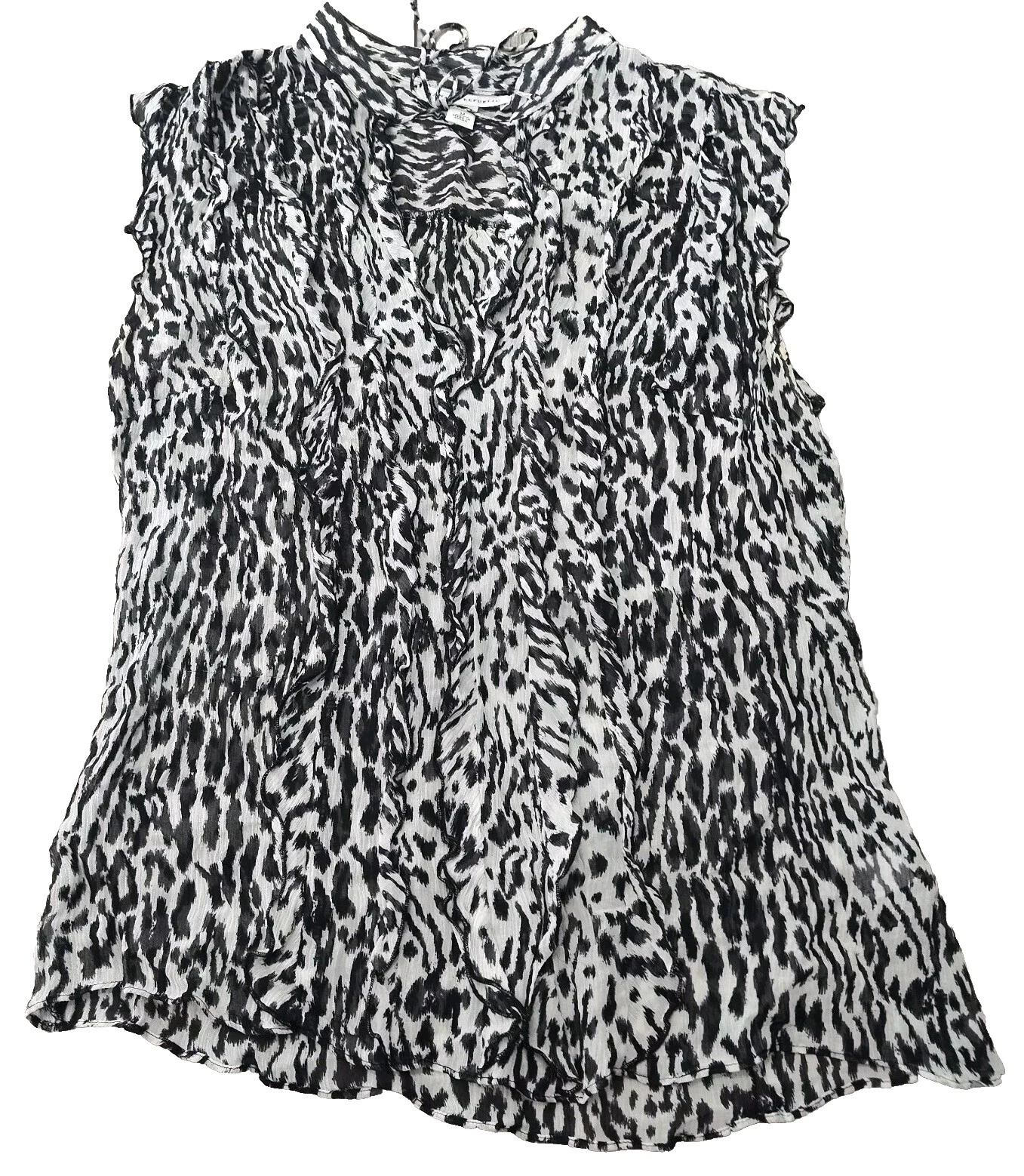 Camisetas Estampado Animal Banana Republic Seda para Mujeres